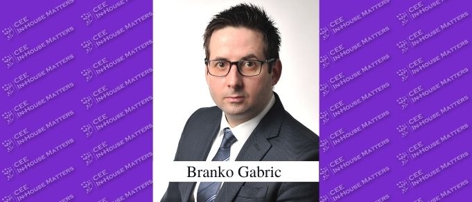 Branko Gabric Joins BDK Advokati as Head of Compliance & Investigation Practice